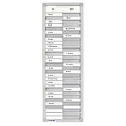 Legamaster PROFESSIONAL tableau d'absence 77x26cm