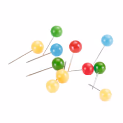 Legamaster épingles à tête ronde assortiment 200pcs