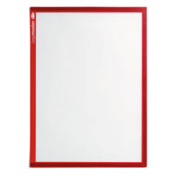 Legamaster porte-document magnétique DIN A4 rouge 5pcs