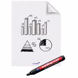 Legamaster Magic-Chart feuille flipchart 60x80cm - Vue supplémentaire 8