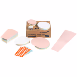 Legamaster mallette de recharge d'animation 2700pcs, Kit d'accessoires, Couleurs assorties, Allemagne, FSC mix 70%, 220 mm, 1 ...