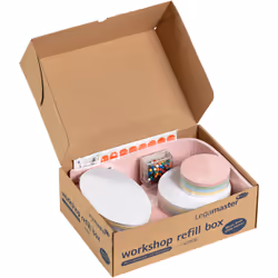 Legamaster mallette de recharge d'animation 2700pcs