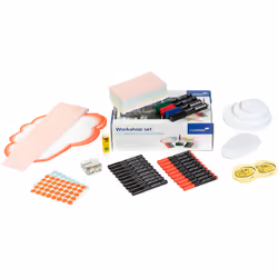 Legamaster ensemble animation 2200-pièces, Kit d'accessoires, Couleurs assorties, Allemagne, FSC mix 70%, 235 mm, 125 mm