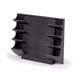 Legamaster porte-marqueurs noir pour tableaux en verre, Plateau pour marqueurs, Noir, Plastique, Chine, 156 g, 130 mm