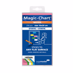 Legamaster Magic-Chart notes 10x20cm assorti 250pcs