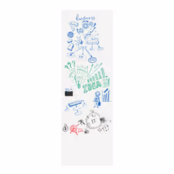 Legamaster WRAP-UP rouleau de tableau blanc 101x1200cm