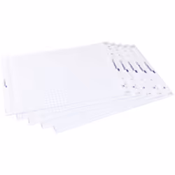 Legamaster bloc-papier pour flipchart quadrillé 5pcs, 980 mm, 650 mm, 0,12 mm, 4,5 kg, 125 mm, 665 mm