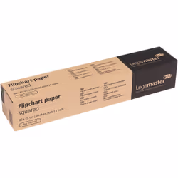 Legamaster bloc-papier pour flipchart quadrillé 5pcs