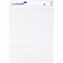 Legamaster bloc-papier pour flipchart quadrillé 5pcs