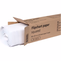 Legamaster bloc-papier pour flipchart quadrillé 5pcs - Vue supplémentaire 4