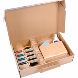 Legamaster WOODEN whiteboard accessory set 17-piece