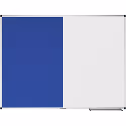 Legamaster UNITE combibord feutre bleu-tableau blanc 90x120cm, 1197 x 897 mm, Feutrine, Fixé
