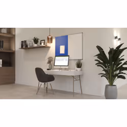 Legamaster UNITE combibord feutre bleu-tableau blanc 90x120cm