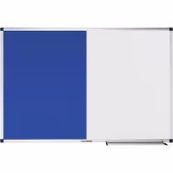Legamaster UNITE combiboard feutre bleu-tableau blanc 60x90cm, 897 x 597 mm, Feutrine, Fixé