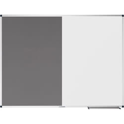 Legamaster UNITE combiboard feutre gris-tableau blanc 90x120cm