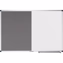 Legamaster UNITE combiboard feutre gris-tableau blanc 60x90cm, 897 x 597 mm, Feutrine, Fixé