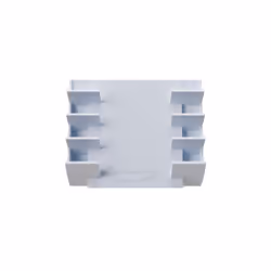 Legamaster Porte-marqueurs tableau en verre chilly lake, Plastique, Chine, 156 g, 130 mm, 153 mm, 40 mm