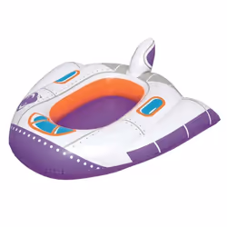 Bateau gonflable pour enfants - BESTWAY - Asymétrique - Blanc - Multicolore - 104 cm x 99 cm