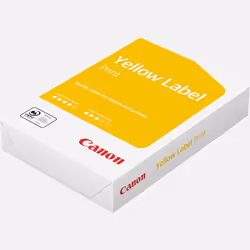 Canon Yellow Label Print, Impression laser/jet d'encre, A4 (210x297 mm), 500 feuilles, 80 g/m², Blanc, PEFC Certified