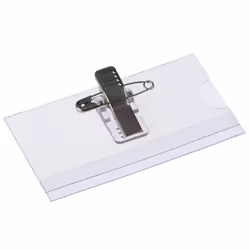 Europel 121260, Porte-badge, Paysage, Polyvinyl chloride (PVC), Transparent, 75 mm, 40 mm
