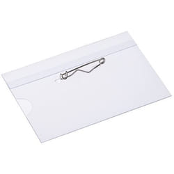 Europel 121264 badge et porte-badges Porte-badge Polyvinyl chloride (PVC) 24 pièce(s)