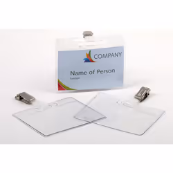 Europel 121265 badge et porte-badges Porte-badge Polyvinyl chloride (PVC) 24 pièce(s)