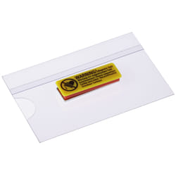Europel 121268 badge et porte-badges Porte-badge Polyvinyl chloride (PVC) 24 pièce(s)