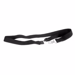 Europel 121275, Porte-badge avec cordon, Noir, 10 pièce(s), Métal, Plastique, Textile, 440 mm, 20 mm