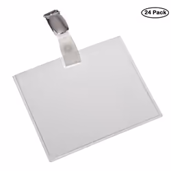 Europel 121286, Porte-badge, Paysage, Polyvinyl chloride (PVC), Transparent, 90 mm, 60 mm