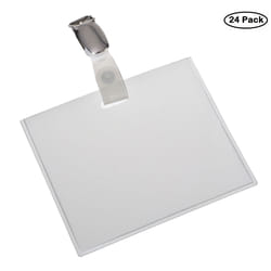 Europel 121286 badge et porte-badges Porte-badge Polyvinyl chloride (PVC) 24 pièce(s)