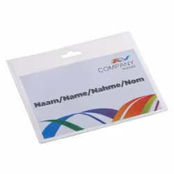 Europel 121290 badge et porte-badges Porte-badge Polyvinyl chloride (PVC) 24 pièce(s)