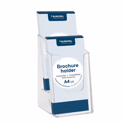Europel 350105 bac de rangement de bureau Polystyrène Transparent