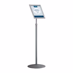 Europel 355035, Stand d'information, A4, Aluminium, Acier, Argent, 360 mm, 360 mm
