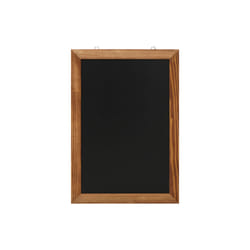 Europel 356220 tableau à craie et accessoires Noir, Bois Panneaux MDF, Bois de pin