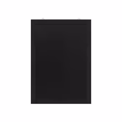 Europel 356223, 500 x 700 mm, Panneaux MDF, Bois de pin, Noir