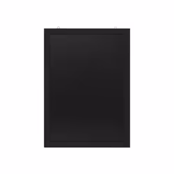 Europel 356227, 600 x 840 mm, Panneaux MDF, Bois de pin, Noir
