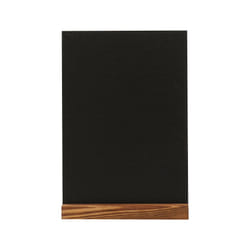 Europel 356268 tableau à craie et accessoires Noir, Bois Bois de pin, Bois