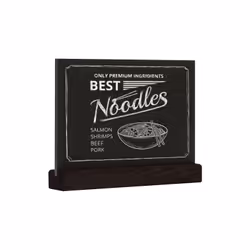 Europel 356269 tableau à craie et accessoires Noir Bois de pin, Bois