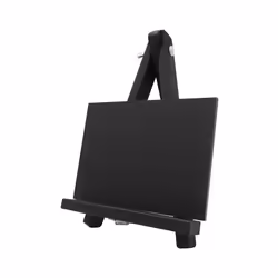 Europel 356290 tableau à craie et accessoires Noir Bois