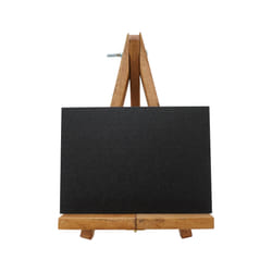 Europel 356291 tableau à craie et accessoires Noir, Bois Bois