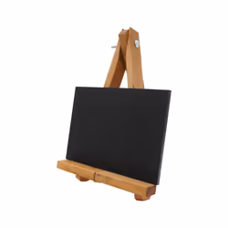 Europel 356291 tableau à craie et accessoires Noir, Bois Bois