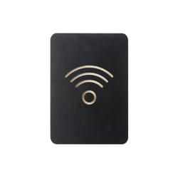Europel 421036 pictogramme Rectangle Noir Contre-plaqué