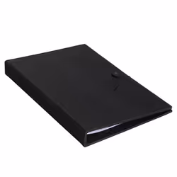 Europel 425000, A4, Lin, Polyvinyl chloride (PVC), Noir, 1 pièce(s), 253 mm, 40 mm