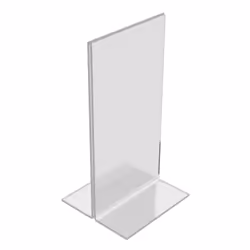 Europel 350058 support de panneau et stand d'information Acrylique Transparent