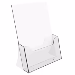 Europel 350072 support de panneau et stand d'information A4 Polystyrène Transparent