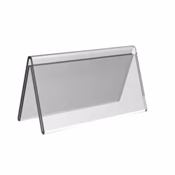 Europel 350081 support de panneau et stand d'information Acrylique Transparent
