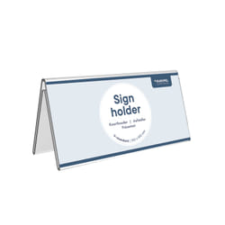 Europel 350082 support de panneau et stand d'information Acrylique Transparent