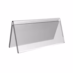 Europel 350082 support de panneau et stand d'information Acrylique Transparent