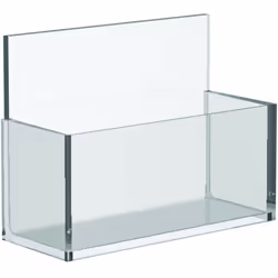 Europel 350090 rangement de cartes de visites Acrylique Transparent
