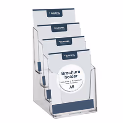 Europel 350100, Polystyrène, Transparent, A5, 169 x 255 x 154 mm, 169 mm, 155 mm